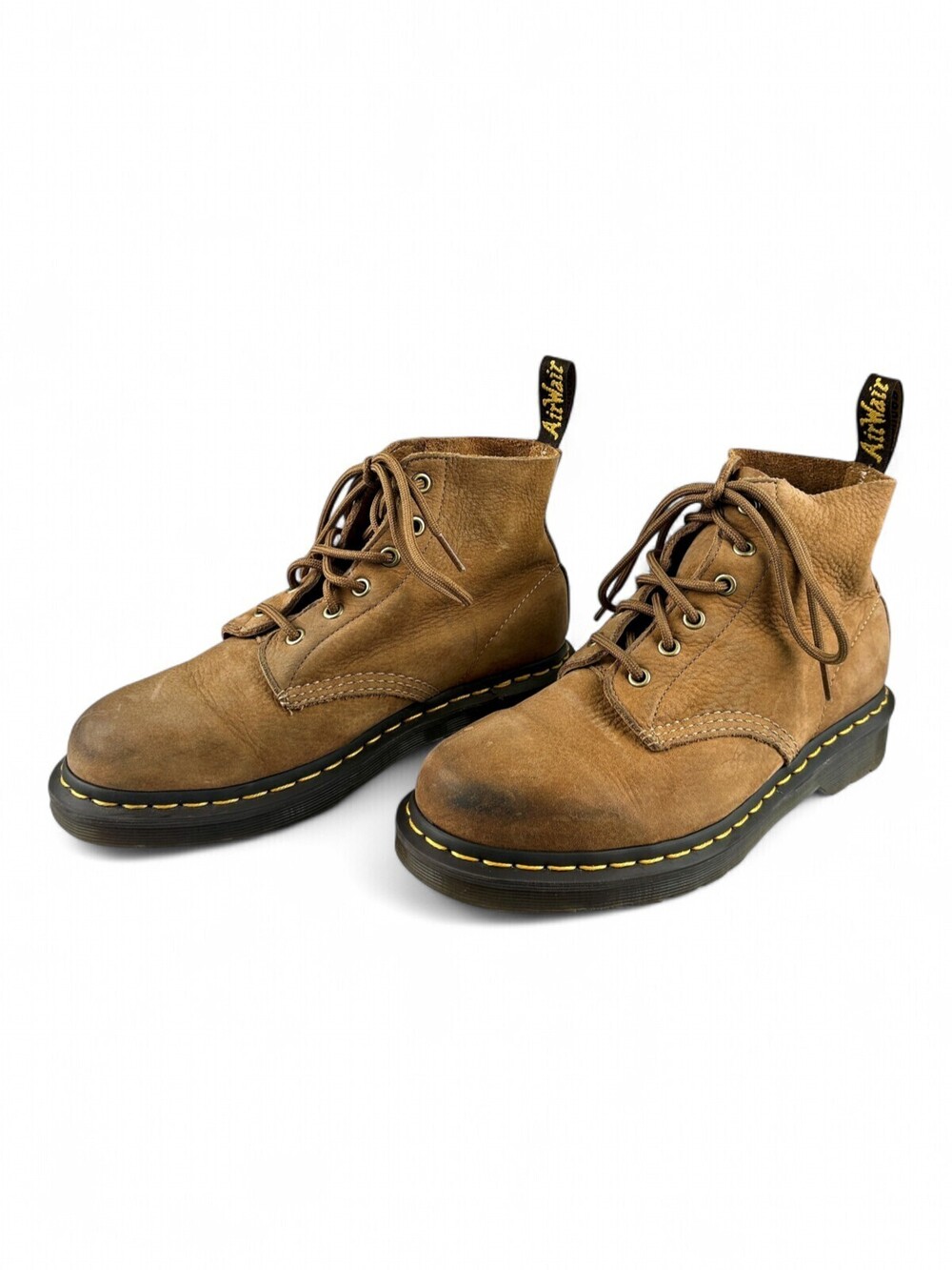 Dr. Martens Men's Brown Lace-Up Ankle Boots Sz 6